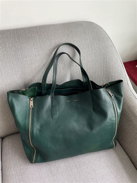 celine horizontal zipper cabas tote